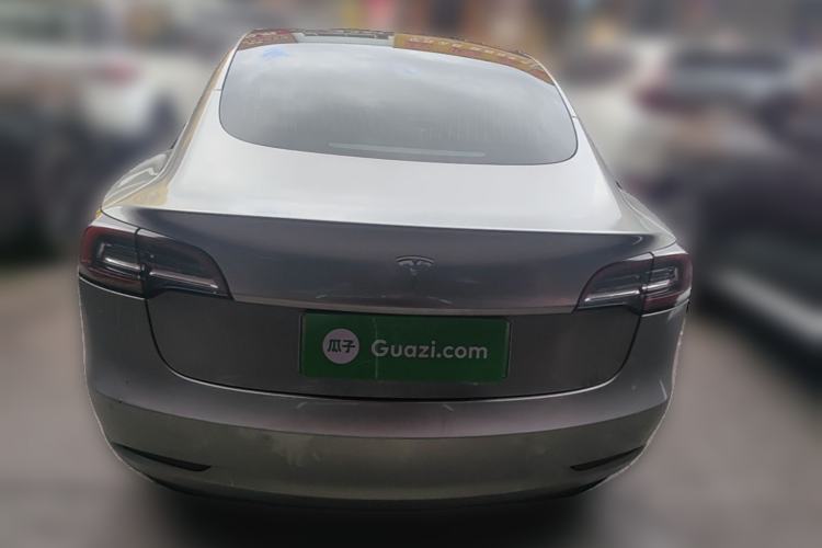 Used Tesla Model 3 2019 Long-Range Rear-Wheel-Drive Version Rear