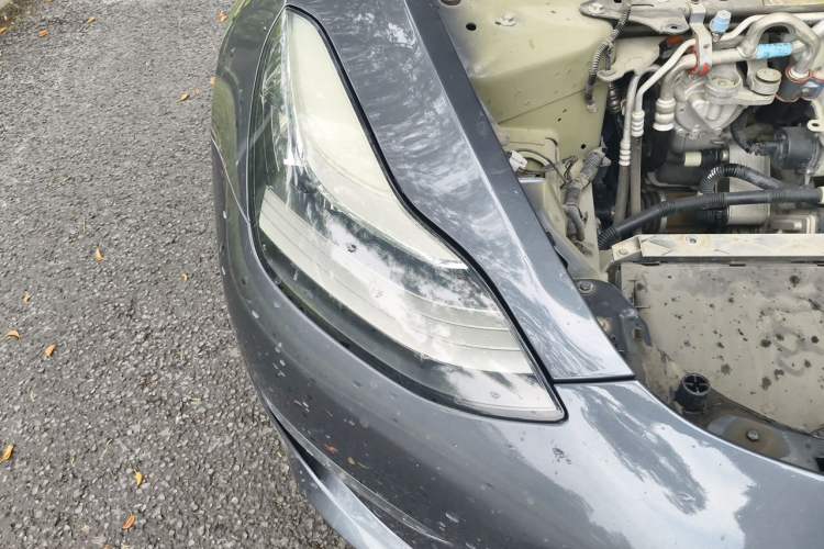 Used Tesla Model 3 2019 Long-Range All-Wheel-Drive Version Right Front Headlight