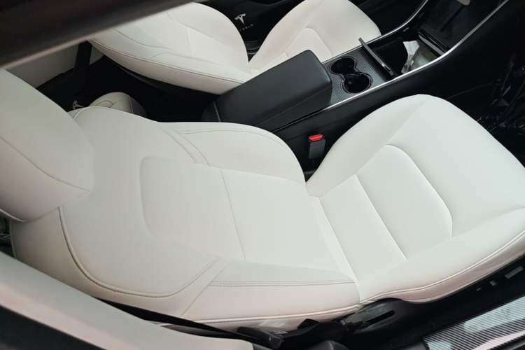 Used Tesla Model 3 2019 Long-Range Rear-Wheel-Drive Version Right Front Seat
