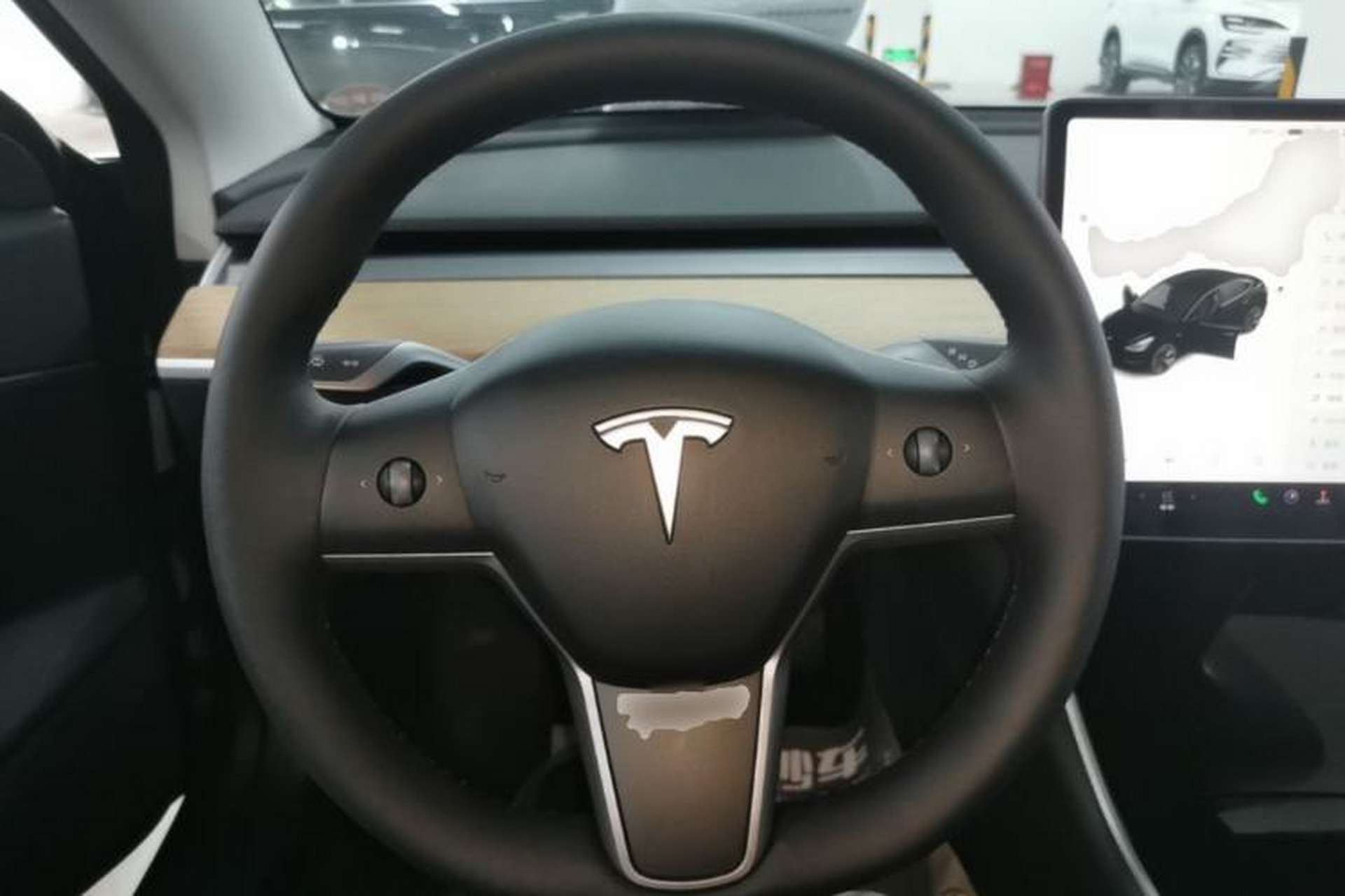 Used Tesla Model 3 2019 Standard Range Rear-Drive Upgraded Version Steering Wheel