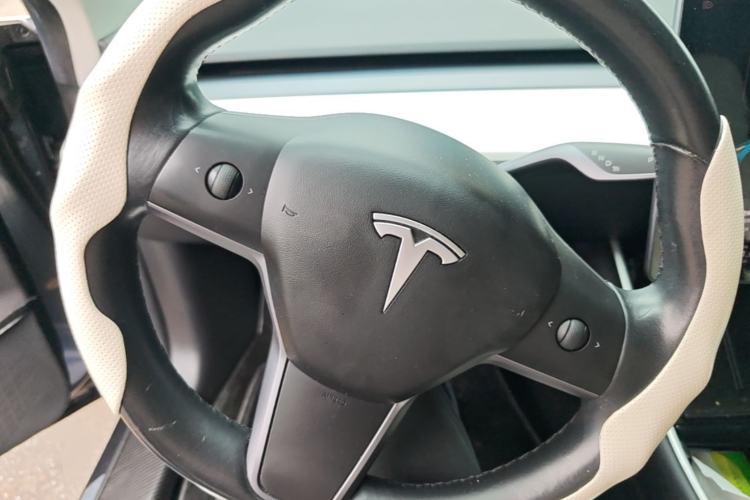 Used Tesla Model 3 2019 Long-Range Rear-Wheel-Drive Version Steering Wheel