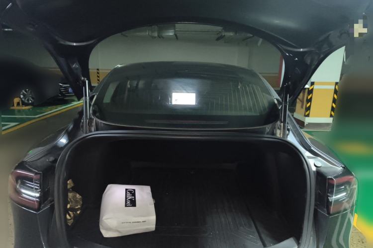 Used Tesla Model 3 2019 Long-Range Rear-Wheel-Drive Version Trunk