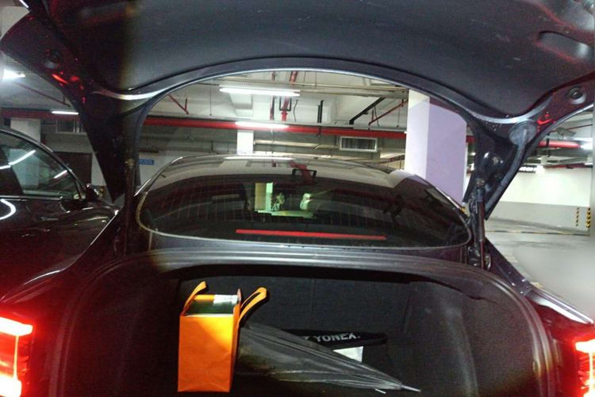 Used Tesla Model 3 2019 Long-Range Rear-Wheel-Drive Version Trunk