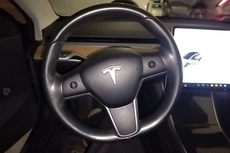 Used Tesla Model 3 2019 Long-Range Rear-Wheel-Drive Version Steering Wheel