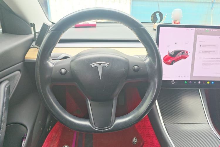 Used Tesla Model 3 2019 Long-Range Rear-Wheel-Drive Version Steering Wheel