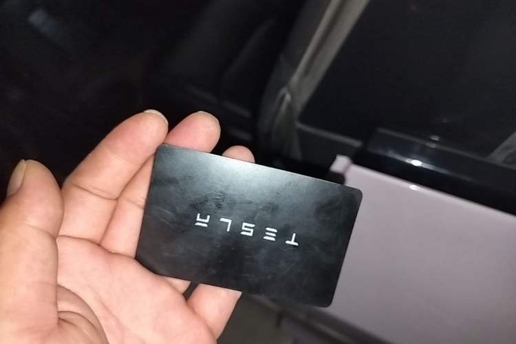 Used Tesla Model 3 2019 Long-Range Rear-Wheel-Drive Version Vehicle Key
