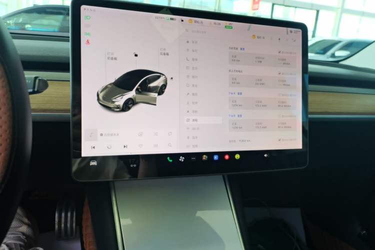 Used Tesla Model 3 2019 Standard Range Rear-Drive Upgraded Version Audio And AC Panel