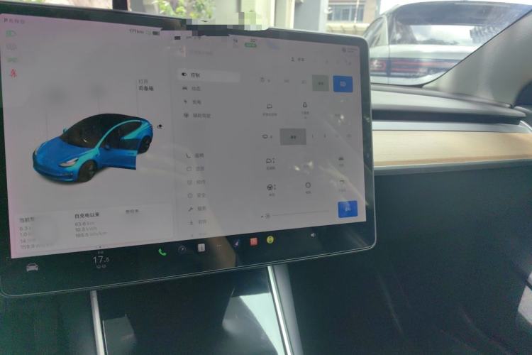 Used Tesla Model 3 2019 Standard Range Rear-Drive Upgraded Version Audio And AC Panel