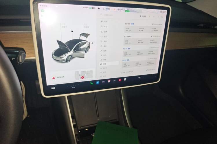 Used Tesla Model 3 2019 Standard Range Rear-Drive Upgraded Version Audio And AC Panel