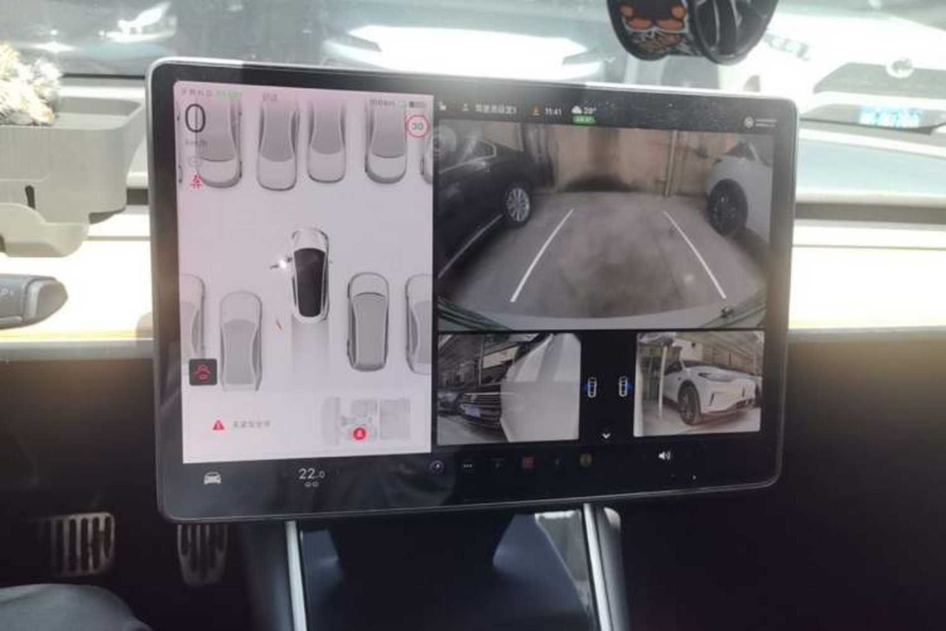 Used Tesla Model 3 2019 Standard Range Rear-Drive Upgraded Version Audio And AC Panel