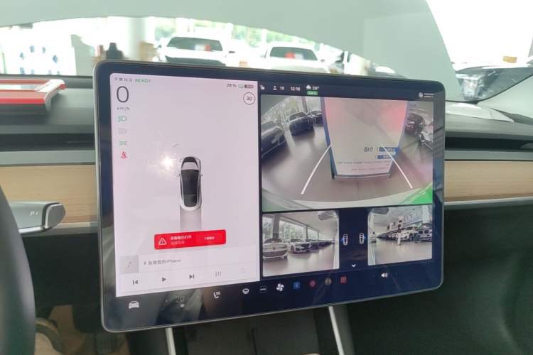 Used Tesla Model 3 2019 Standard Range Rear-Drive Upgraded Version Audio And AC Panel