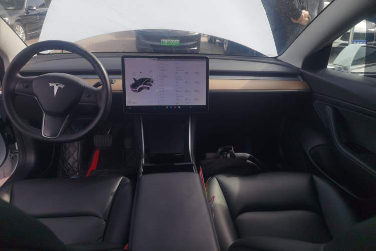 Used Tesla Model 3 2019 Standard Range Rear-Drive Upgraded Version Audio And AC Panel