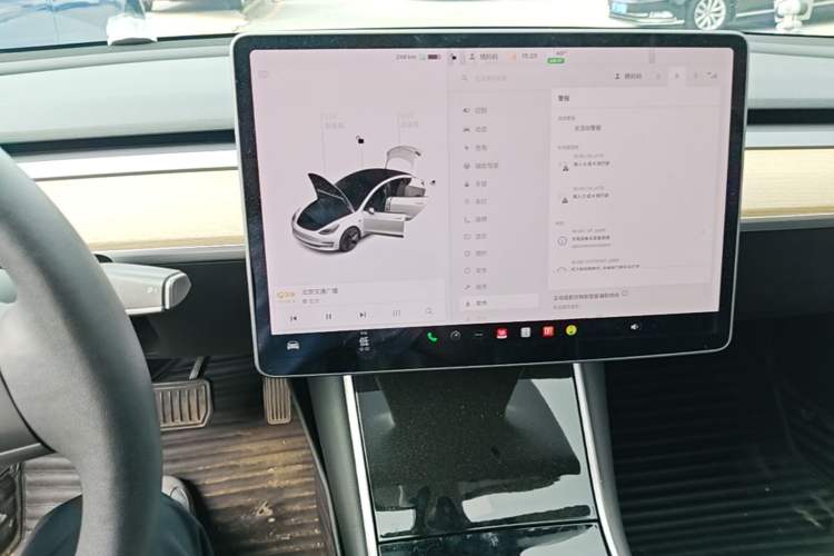 Used Tesla Model 3 2019 Standard Range Rear-Drive Upgraded Version Audio And AC Panel