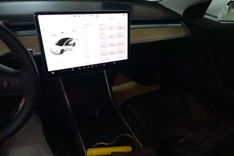 Used Tesla Model 3 2019 Standard Range Rear-Wheel Drive Upgraded Version (52 kWh) Audio And AC Panel