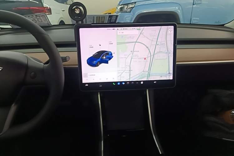 Used Tesla Model 3 2019 Standard Range Rear-Wheel Drive Upgraded Version (52 kWh) Audio And AC Panel