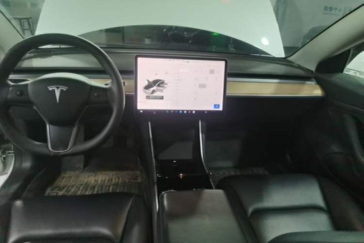 Used Tesla Model 3 2019 Standard Range Rear-Wheel Drive Upgraded Version (60 kWh) Audio And AC Panel