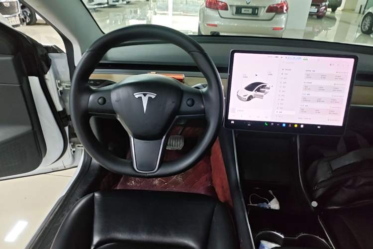 Used Tesla Model 3 2019 Standard Range Rear-Wheel Drive Upgraded Version (60 kWh) Audio And AC Panel