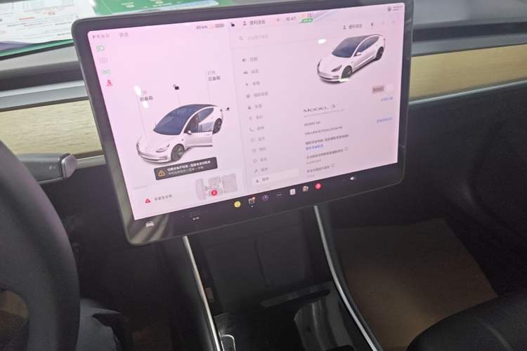 Used Tesla Model 3 2019 Standard Range Rear-Drive Upgraded Version Audio And AC Panel