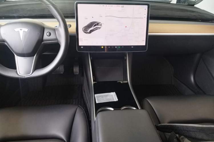 Used Tesla Model 3 2019 Standard Range Rear-Drive Upgraded Version Audio And AC Panel