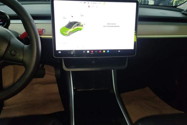 Used Tesla Model 3 2019 Standard Range Rear-Wheel Drive Upgraded Version (60 kWh) Audio And AC Panel