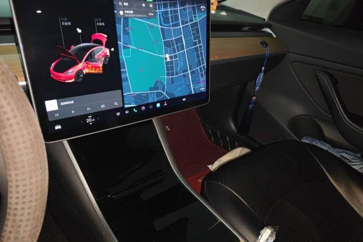 Used Tesla Model 3 2019 Standard Range Rear-Wheel Drive Upgraded Version (60 kWh) Audio And AC Panel