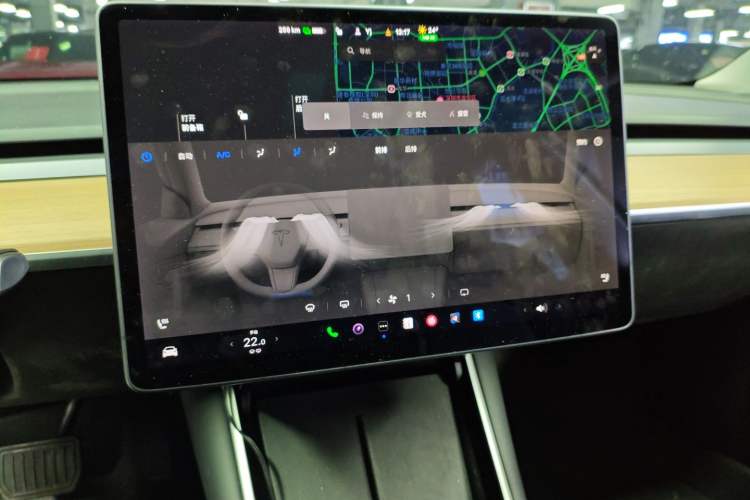 Used Tesla Model 3 2019 Standard Range Rear-Drive Upgraded Version Audio And AC Panel