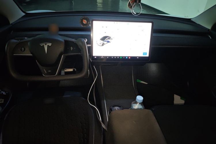 Used Tesla Model 3 2019 Long-Range All-Wheel-Drive Version Center Console