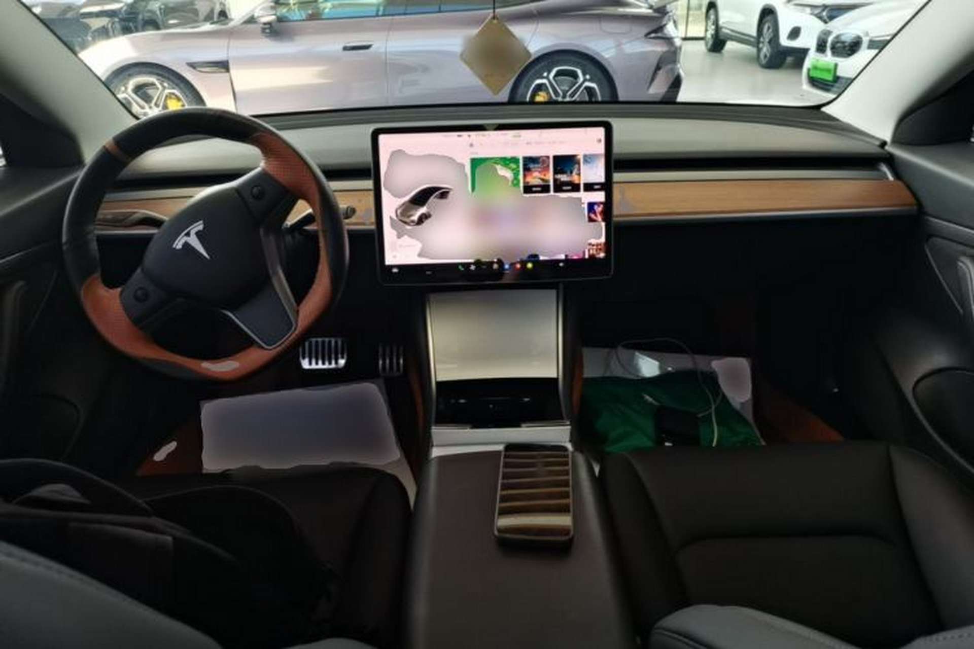 Used Tesla Model 3 2019 Standard Range Rear-Drive Upgraded Version Center Console