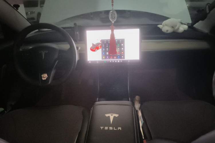 Used Tesla Model 3 2019 Standard Range Rear-Wheel Drive Upgraded Version (60 kWh) Center Console
