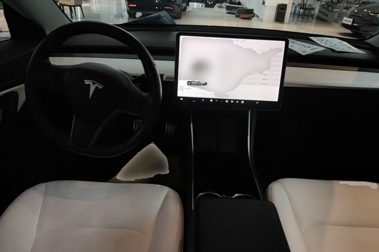 Used Tesla Model 3 2019 Performance High-Performance All-Wheel-Drive Version Center Console