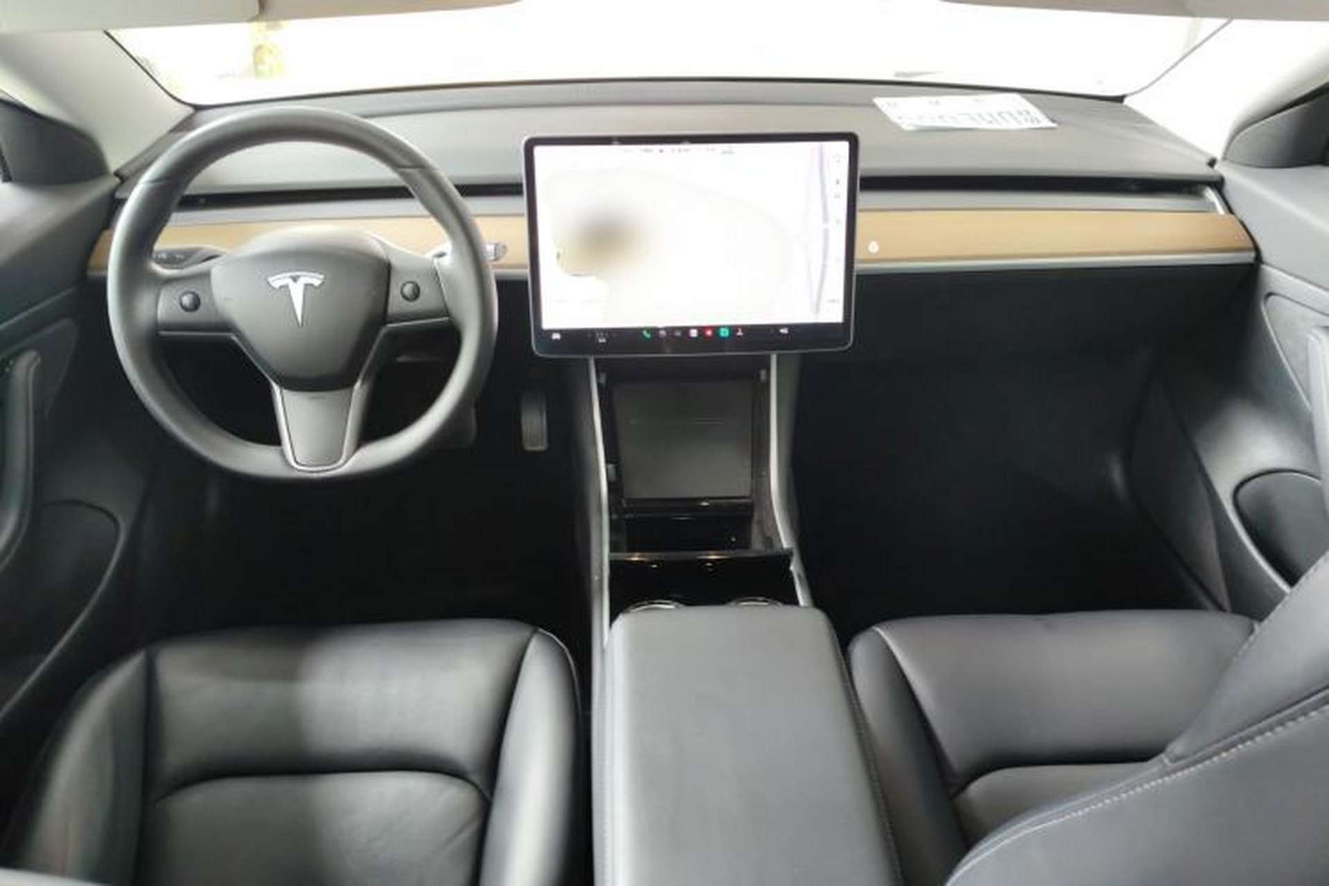 Used Tesla Model 3 2019 Standard Range Rear-Wheel Drive Upgraded Version (60 kWh) Center Console
