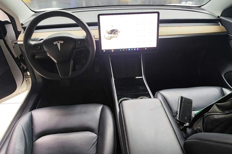 Used Tesla Model 3 2019 Standard Range Rear-Wheel Drive Upgraded Version (52 kWh) Center Console