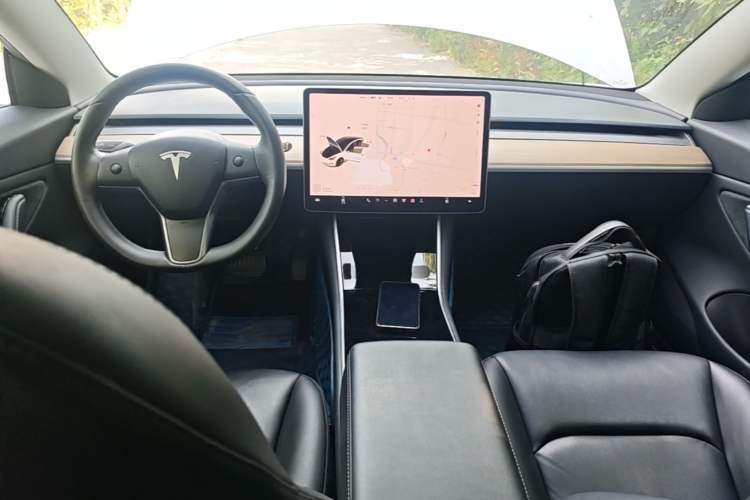 Used Tesla Model 3 2019 Standard Range Rear-Wheel Drive Upgraded Version (52 kWh) Center Console