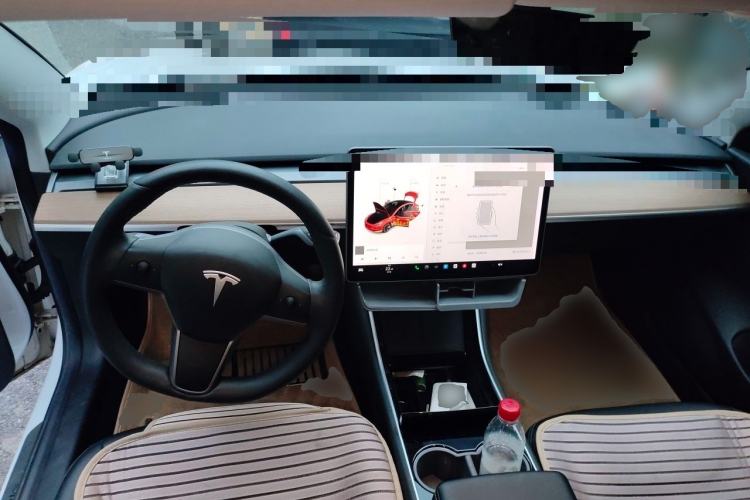 Used Tesla Model 3 2019 Standard Range Rear-Wheel Drive Upgraded Version (60 kWh) Center Console