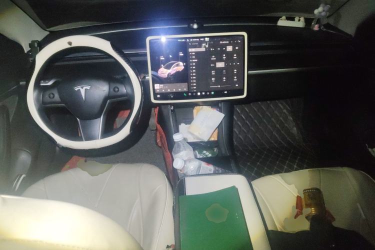 Used Tesla Model 3 2019 Standard Range Rear-Wheel Drive Upgraded Version (60 kWh) Center Console