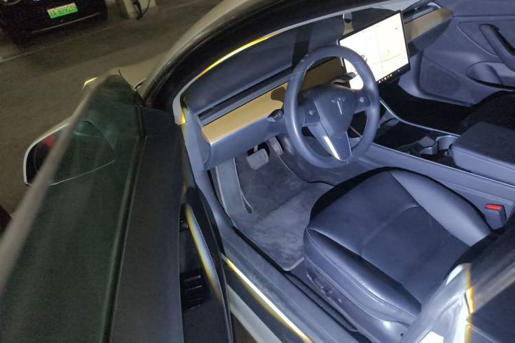 Used Tesla Model 3 2019 Long-Range All-Wheel-Drive Version Driver Seat