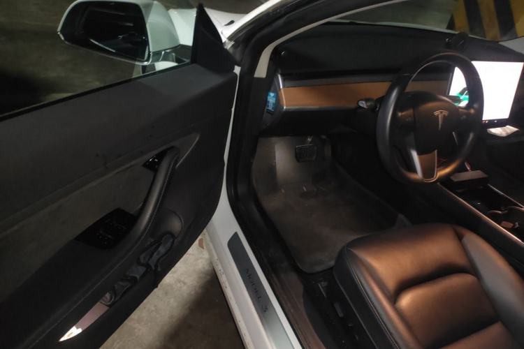 Used Tesla Model 3 2019 Long-Range Rear-Wheel-Drive Version Driver Seat