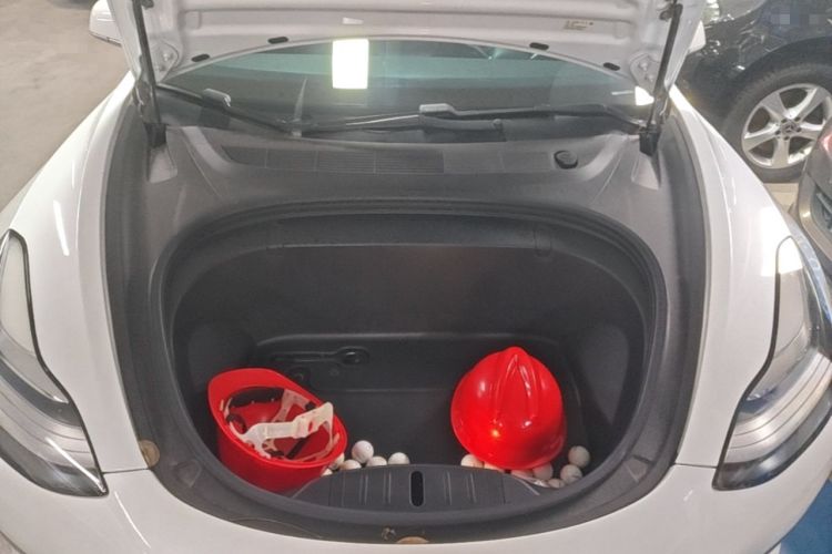 Used Tesla Model 3 2019 Long-Range All-Wheel-Drive Version Engine Bay