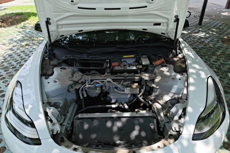 Used Tesla Model 3 2019 Standard Range Rear-Drive Upgraded Version Engine Bay