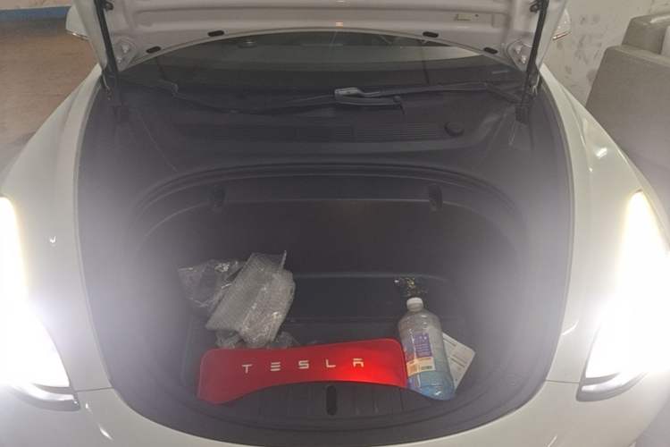 Used Tesla Model 3 2019 Standard Range Rear-Wheel Drive Upgraded Version (52 kWh) Engine Bay