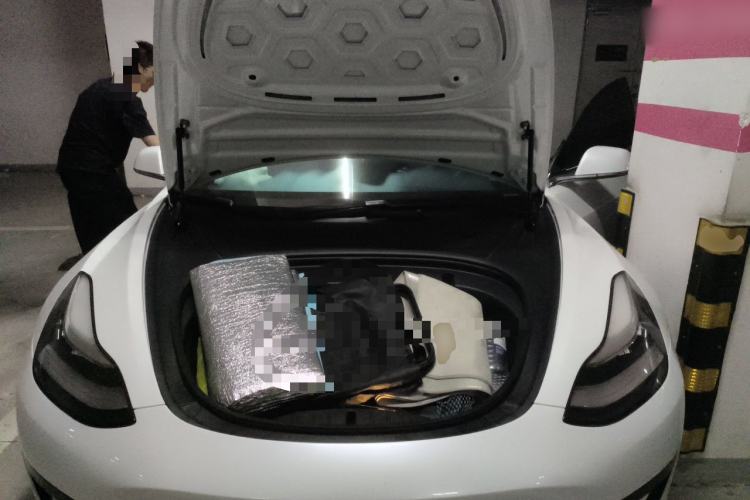 Used Tesla Model 3 2019 Standard Range Rear-Wheel Drive Upgraded Version (60 kWh) Engine Bay