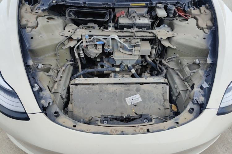 Used Tesla Model 3 2019 Long-Range All-Wheel-Drive Version Engine Bay