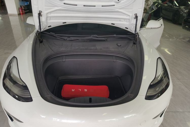 Used Tesla Model 3 2019 Long-Range Rear-Wheel-Drive Version Engine Bay