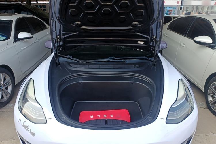 Used Tesla Model 3 2019 Long-Range Rear-Wheel-Drive Version Engine Bay
