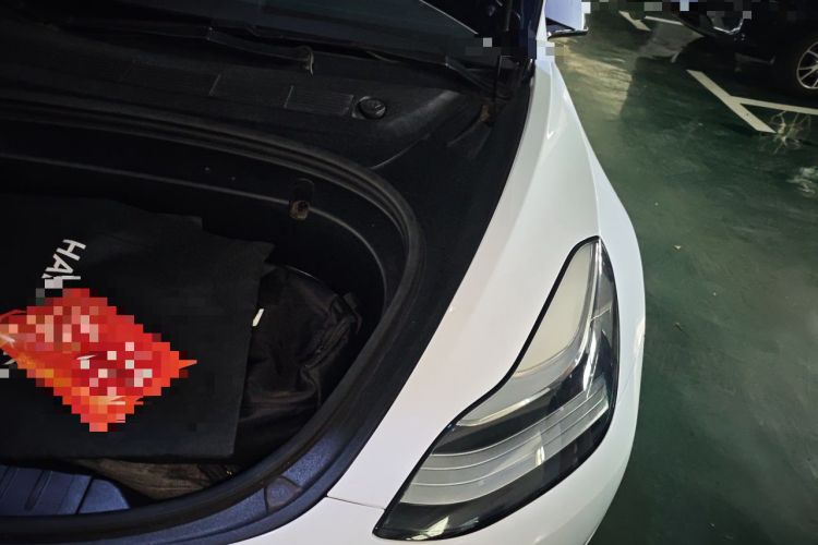 Used Tesla Model 3 2019 Long-Range All-Wheel-Drive Version Engine Bay Left