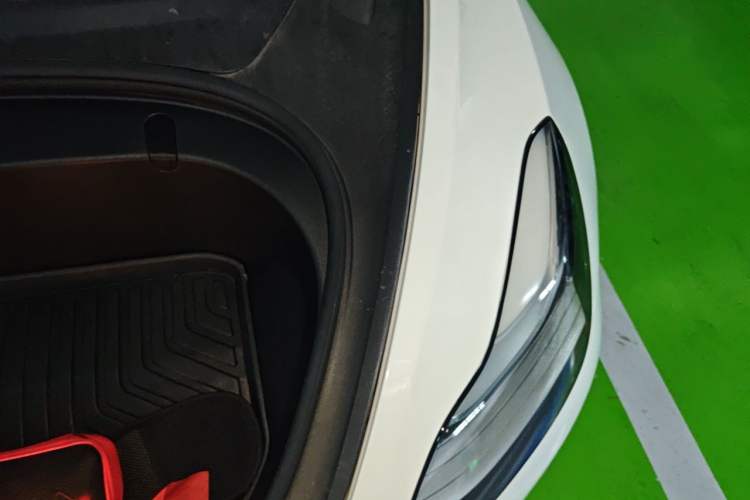 Used Tesla Model 3 2019 Standard Range Rear-Drive Upgraded Version Engine Bay Left