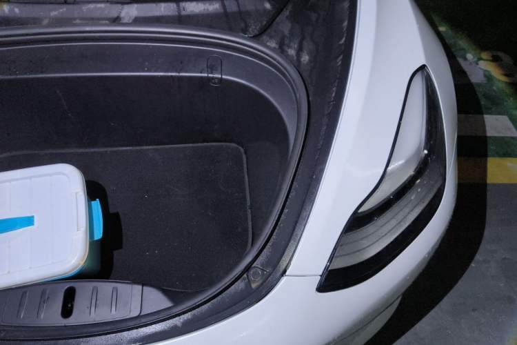 Used Tesla Model 3 2019 Long-Range Rear-Wheel-Drive Version Engine Bay Left