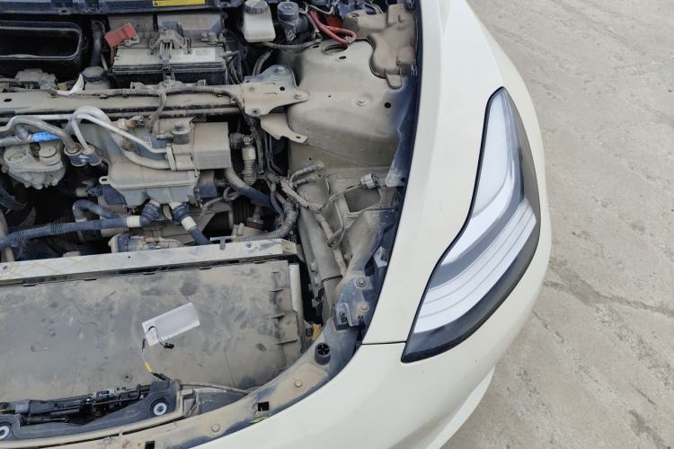 Used Tesla Model 3 2019 Long-Range All-Wheel-Drive Version Engine Bay Left