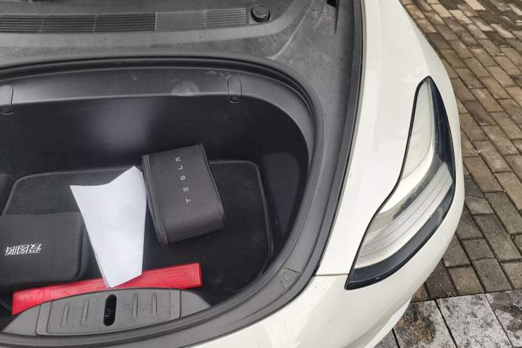 Used Tesla Model 3 2019 Long-Range Rear-Wheel-Drive Version Engine Bay Left
