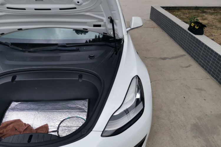 Used Tesla Model 3 2019 Standard Range Rear-Drive Upgraded Version Engine Bay Left